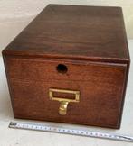 Archief lade, Antiek en Kunst, Ophalen of Verzenden