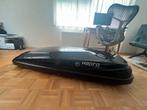Hapro Zenith 6.6 hoogglans zwart dakkoffer met Thule WingBar, Auto diversen, Dakkoffers, Ophalen, Zo goed als nieuw
