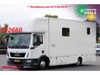 MAN TGL 8.190 Robrise Horsetruck + Camper Camera 61.047 KM!, Auto's, Parkeercamera, Euro 6, 190 pk, MAN