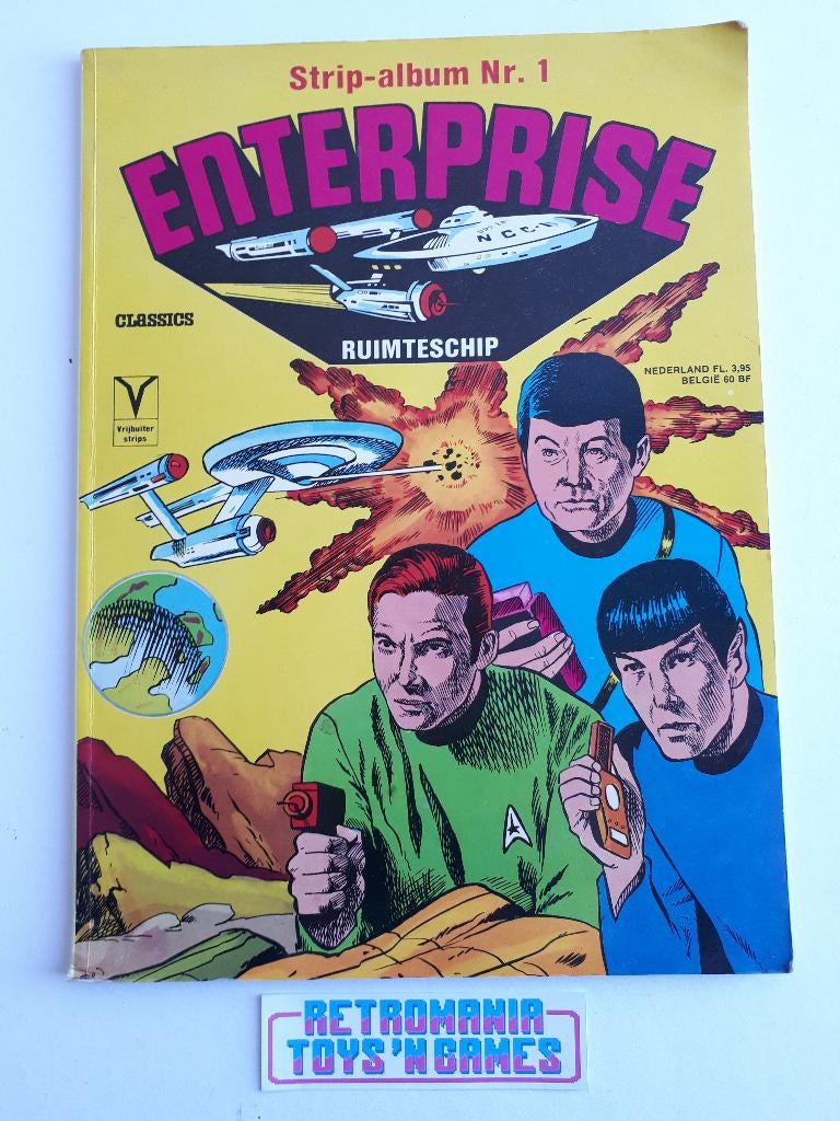 stripboek - enterprise ruimteschip deel 1, Boeken, Stripboeken, Meerdere stripboeken, Verzenden, Gelezen