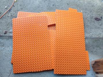 Schluter ditra heat matten / ontkoppelingsmat 6x beschikbaar voor biedingen