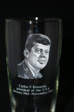 Glas van Prinses Irene met Don Carlos. Glas  John F Kenedy, Ophalen of Verzenden, Nieuw