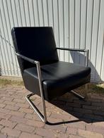 Stijlvolle zwarte stoel, Ophalen, Minder dan 50 cm, Gebruikt, Minder dan 75 cm