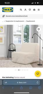 Slaapfauteuil ikea, Ophalen, Eenpersoons, Beige, Zo goed als nieuw