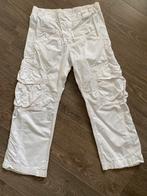 Meisjes cargo broek zomerbroek wit maat 122 van de HEMA, Kinderen en Baby's, Broek, Meisje, Ophalen of Verzenden, Zo goed als nieuw