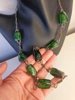 Vintage 1980 murano glas lampwork collier ketting, Ophalen of Verzenden, Overige materialen, Ketting