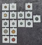 16 x diversen buitelandse munten 1823 tot 1991, Verzenden, Overige landen, Setje