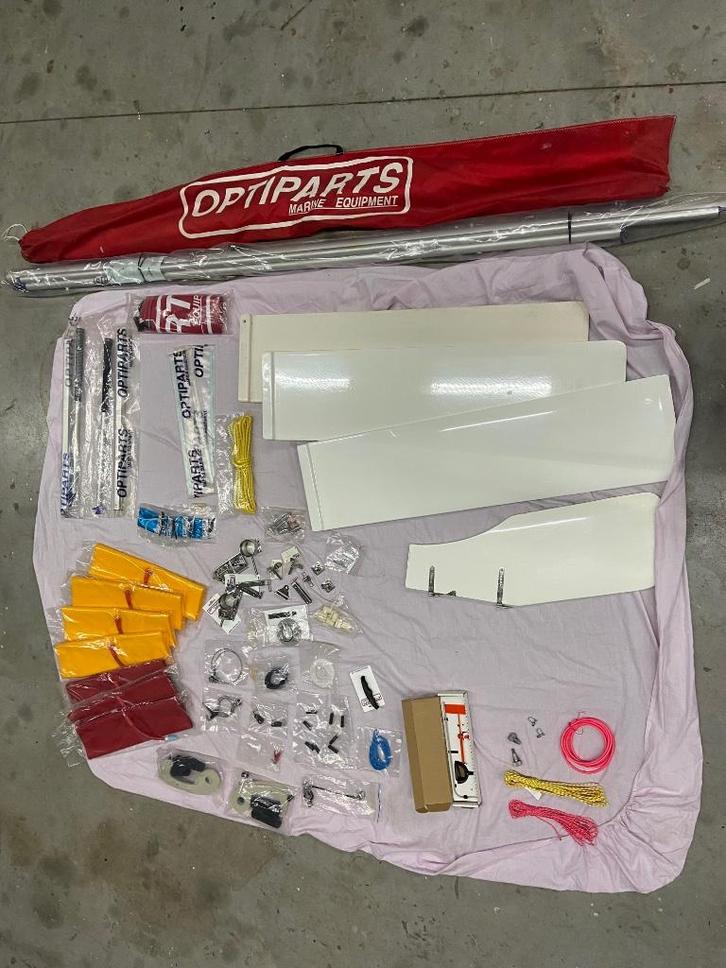 Optiparts Optimist onderdelen alles  -50%, Watersport en Boten, Zeilen en Zeiltoebehoren, Nieuw, Toebehoren, Minder dan 15 m²