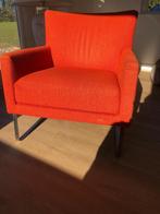 Design stoelen 2 stuks gebruikt maar prima voor tweede ronde, Ophalen of Verzenden, Zo goed als nieuw, 75 tot 100 cm, Stof