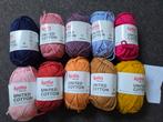10 x katia united cotton 25 gr  nld 4/4,5, Ophalen of Verzenden, Nieuw, Breien of Haken, Wol of Garen