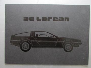 1981 DELOREAN brochure, Engels beschikbaar voor biedingen
