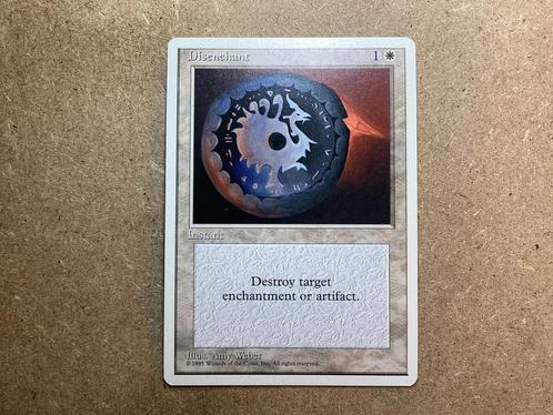 1x Disenchant (Excellent), Hobby en Vrije tijd, Verzamelkaartspellen | Magic the Gathering, Zo goed als nieuw, Losse kaart, Ophalen of Verzenden