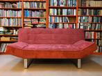 BoConcept slaapbank, tweepersoons, zacht rood, Ophalen, Gebruikt, 125 cm of meer, Modern
