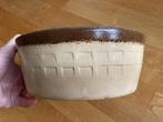 Ovenschaal rond aardewerk doorsnee 21 cm hoogte 8 cm vintage, Huis en Inrichting, Keuken | Potten en Pannen, Ophalen of Verzenden