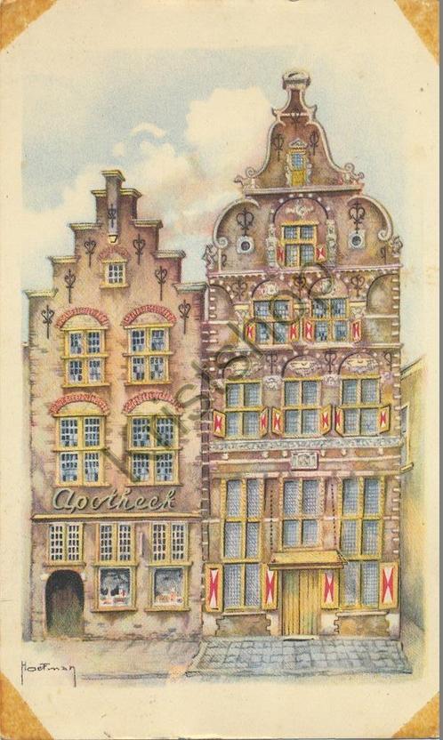 Gorkum - Museum [KRST005-3595, Verzamelen, Ansichtkaarten | Nederland, Ongelopen, Zuid-Holland, Verzenden