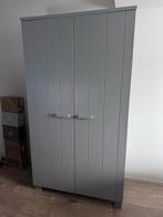 Mooie Woood Dennis Kledingkast, kleur grijs, Huis en Inrichting, Ophalen, Gebruikt, 100 tot 150 cm, 150 tot 200 cm