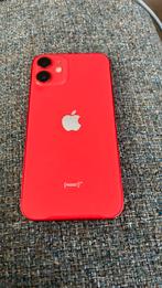 iPhone 12 mini rood, 128Gb, Telecommunicatie, Mobiele telefoons | Apple iPhone, 128 GB, IPhone 12 Mini, Ophalen of Verzenden, Zo goed als nieuw