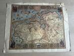 Oude kaart Groningen, Friesland & Emdensee, Boeken, Gelezen, Ophalen of Verzenden, Landkaart, 1800 tot 2000