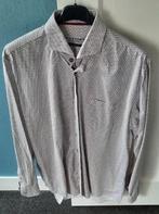 Ledub bordeaux overhemd maat 42 modern fit, Ledub, Ophalen of Verzenden, Zo goed als nieuw, Halswijdte 41/42 (L)