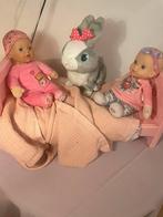 3 baby born  knuffel poppen  v a 0 mnd, Ophalen of Verzenden
