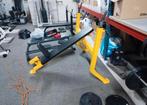 Incline bench en vlakke bench, Ophalen, Zo goed als nieuw, Metaal