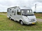Hymer B614 SL | 2007 | Dwarsbed | Hefbed | 2 Zonnepanelen, Achteruitrijcamera, Ringverwarming, Fiat, Afzuigkap