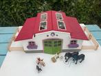 Schleich Manege 42344 Compleet met Extra's, Ophalen of Verzenden, Gebruikt, Poppenhuis