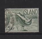 ‹(•¿•)› ijsland - vis / zalm, Verzenden, IJsland, Gestempeld