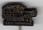 Speldje RET HARMONIE ROTTERDAM PAARDENTRAM (A9)  KIJK OOK EE, Verzamelen, Speldjes, Pins en Buttons, Verzenden, Gebruikt, Overige onderwerpen