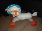Vintage Speelgoed Paard op Wielen, Ophalen of Verzenden