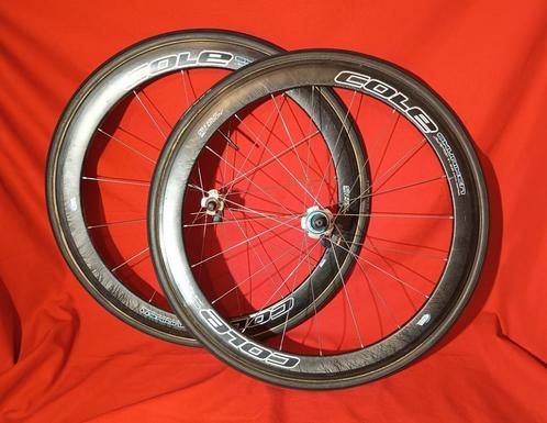Cole shuriken lite t-50 full carbon wielen, Fietsen en Brommers, Fietsonderdelen, Zo goed als nieuw, Racefiets, Wiel, Ophalen