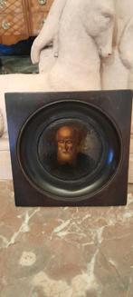 17 eeuw schilderij op hout paneel., Antiek en Kunst, Kunst | Schilderijen | Klassiek, Ophalen