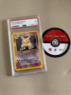Pokémon base set alakazam psa 7, Verzenden, Zo goed als nieuw, Losse kaart