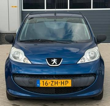 PEUGEOT 107 XR 1.0 12V 5DRS BJ2008 BLAUW 135DKM ORGINEEL NAP beschikbaar voor biedingen