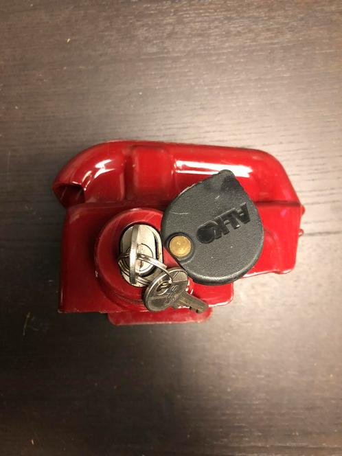 Alko Safety Disselslot Trailerslot met Sleutels, Motoren, Accessoires | Sloten, Zo goed als nieuw, Ophalen of Verzenden
