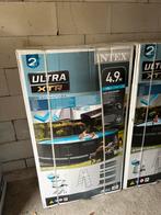 Nieuw Intex Ultra XTR 4,9 zwembad 488x122x107 cm, Ophalen, Zo goed als nieuw, 400 cm of meer, 120 cm of meer