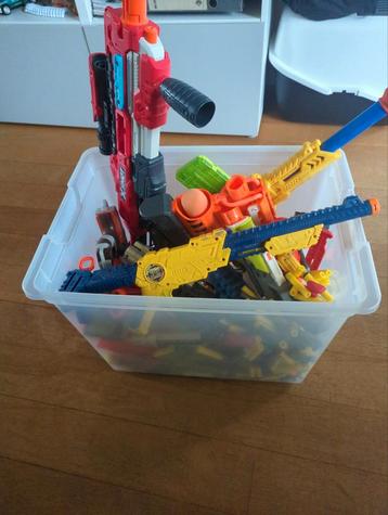 Nerf Geweren Krat - Opruiming! beschikbaar voor biedingen