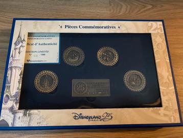 Disneyland Paris 25 Jaar Jubileum Muntjes beschikbaar voor biedingen