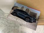 Toyota Highlander gaaaave Duitse folder 2020, Ophalen of Verzenden, Zo goed als nieuw, Toyota