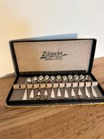 Vintage GERO Zilmeta theelepels set van 11 in doos, Ophalen of Verzenden