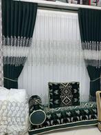 Gordijnen, Huis en Inrichting, Stoffering | Gordijnen en Lamellen, Ophalen of Verzenden, Zo goed als nieuw, 200 cm of meer