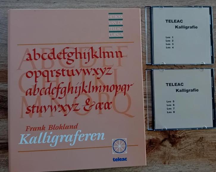 Teleac Cursus Kalligraferen, Boeken, Studieboeken en Cursussen, Zo goed als nieuw, Niet van toepassing, Alpha, Verzenden