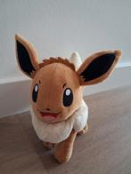 Knuffel Eevee Pokemon knuffel bruin staart K9516, Ophalen of Verzenden
