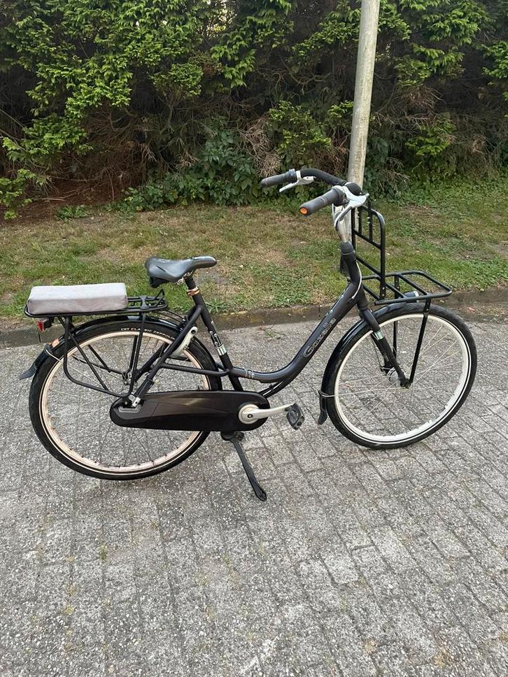 Gazelle bloom moederfiets, Fietsen en Brommers, Fietsen | Dames | Moederfietsen, Zo goed als nieuw, Gazelle, 56 cm of meer, 2 zitjes
