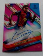 Lamine Yamal Topps Finest AUTO 2024-25 Topps  /75 UCL, Ophalen of Verzenden, Nieuw, Spelerskaart