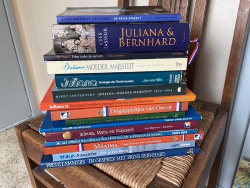 verzameling 15  boeken over de Oranjes, Boeken, Geschiedenis | Vaderland, Zo goed als nieuw, 20e eeuw of later, Ophalen of Verzenden