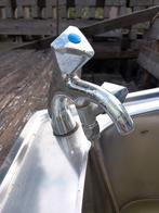 RVS Spoelbak met Kraan - Gebruikt, Ophalen of Verzenden, Gebruikt, Universele onderdelen