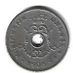belgie 10 centimes leopold II 1905  vlaams xf, Verzenden, Overige landen, Losse munt