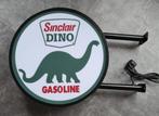 Sinclair Dino gasoline dubbelzijdige reclame lamp en andere, Verzamelen, Merken en Reclamevoorwerpen, Lichtbak of (neon) lamp