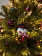 Kerstballen set sneeuwpop en rendier Rudolf, Diversen, Kerst, Ophalen of Verzenden, Nieuw